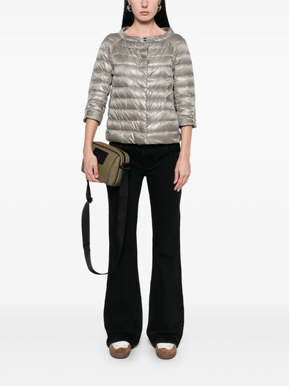 Collarless Jacket