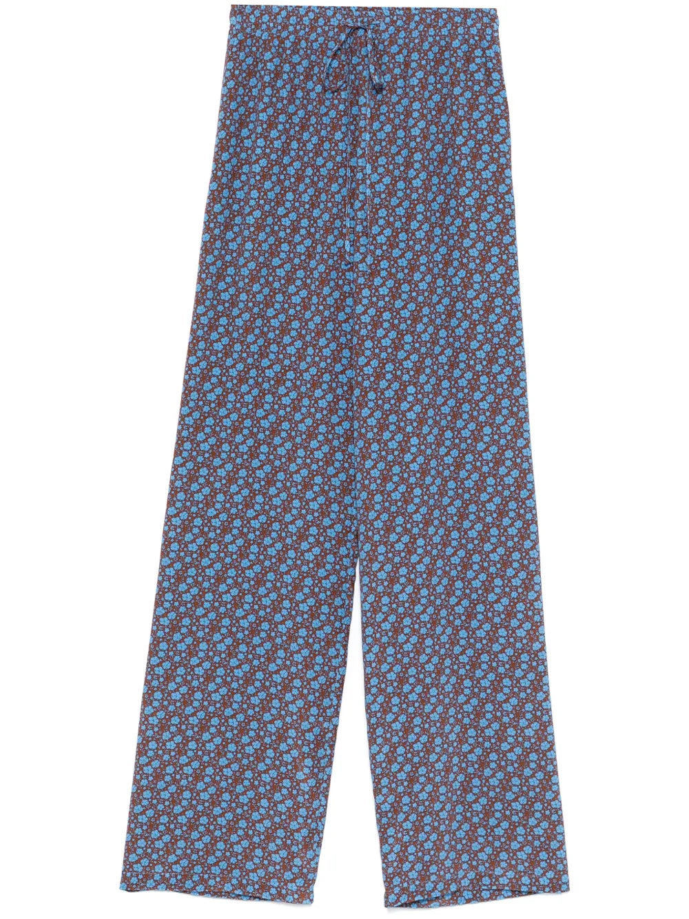 Floral-Print Trousers