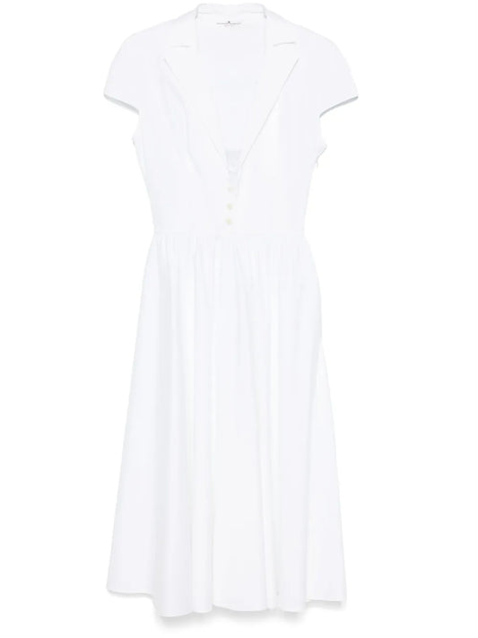 Poplin Midi Dress