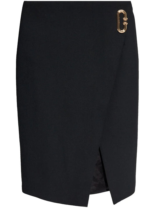 Logo-Plaque Skirt