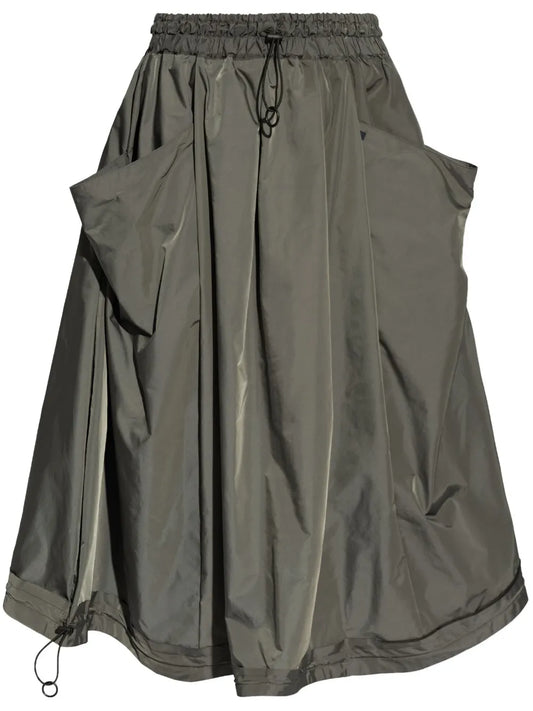 A-Line Midi Skirt