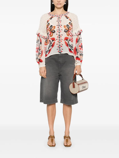 Cashew Mandala Blouse