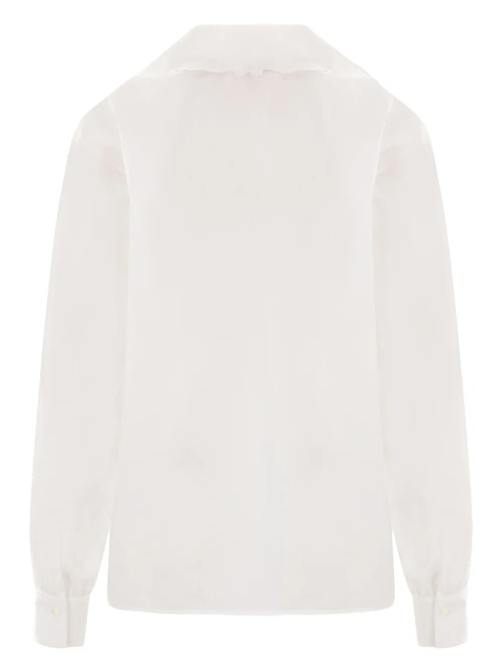 Embroidered Lavallière Shirt