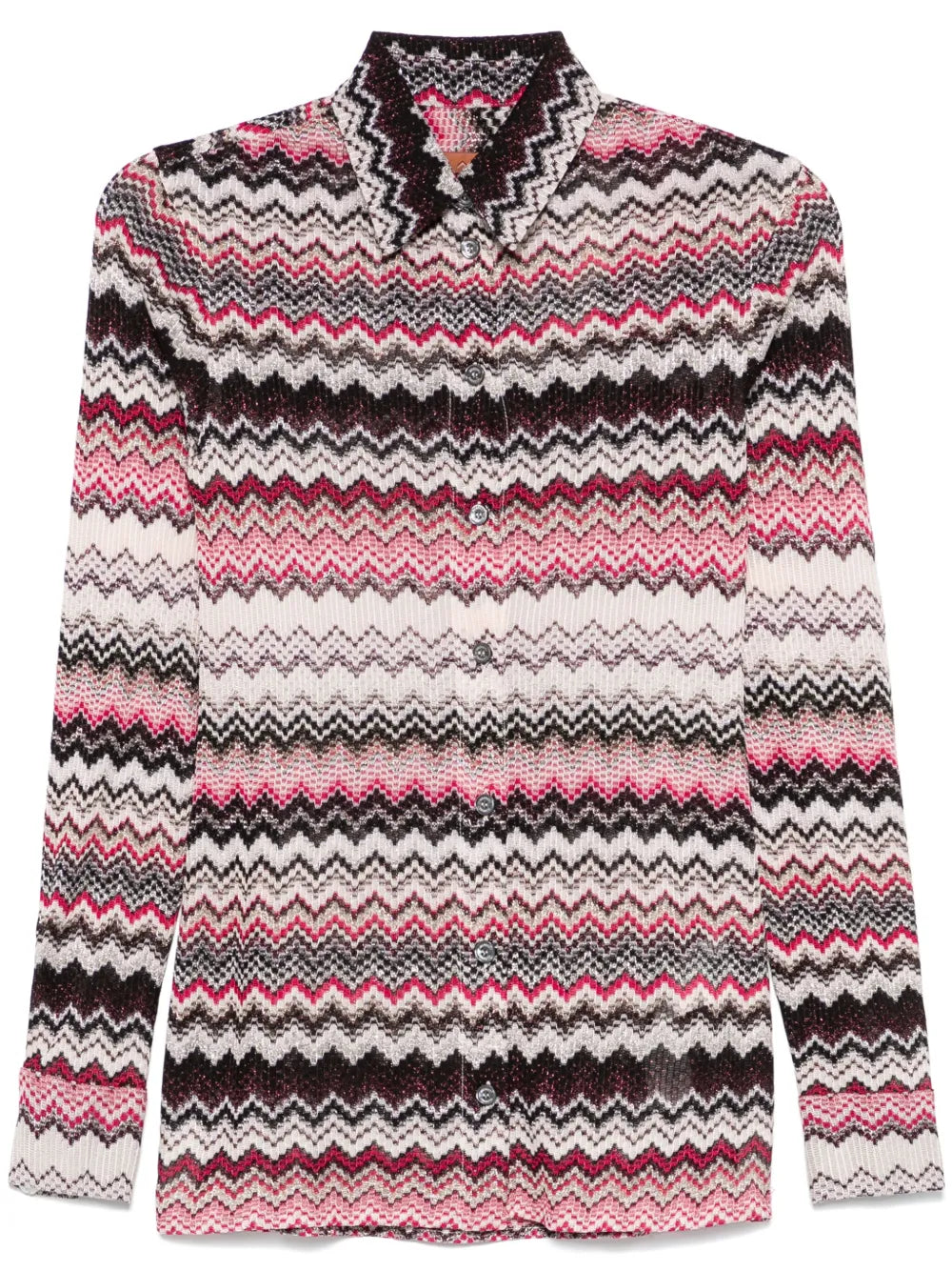 Zigzag-Pattern Shirt