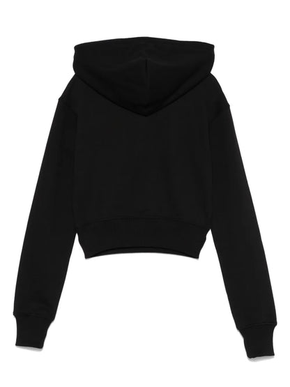 Rhinestone-Logo Hoodie