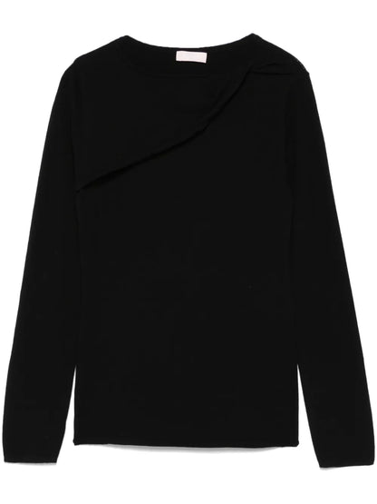 Cut Out-Detail Sweater