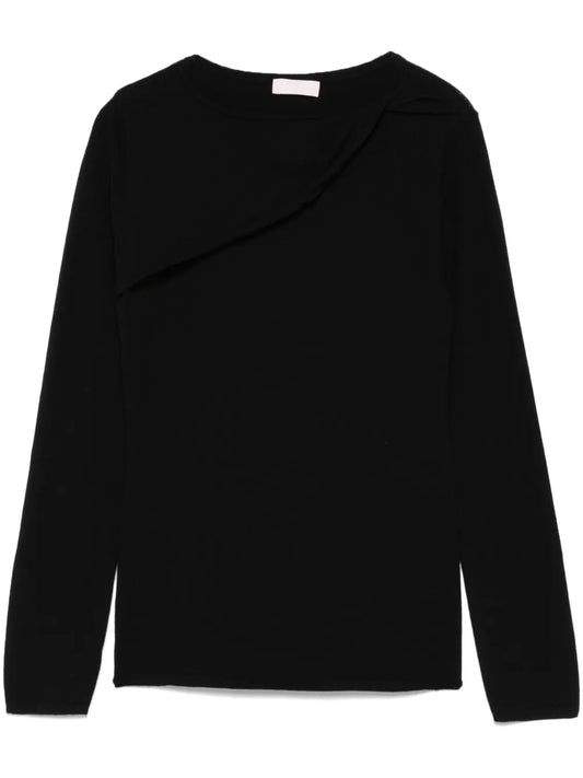 Cut Out-Detail Sweater