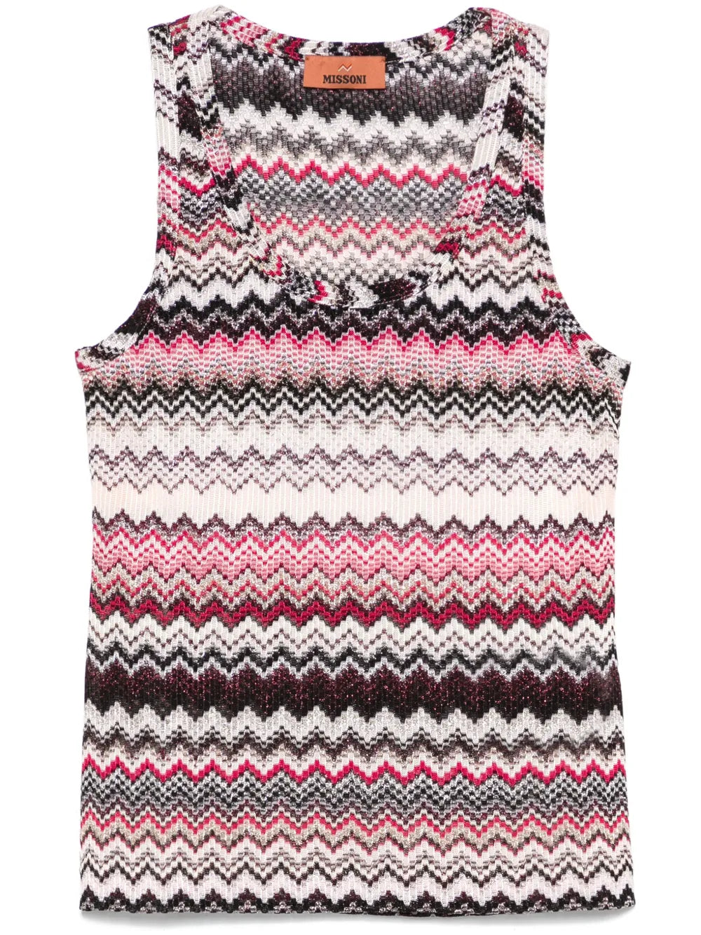 Zigzag-Pattern Tank Top
