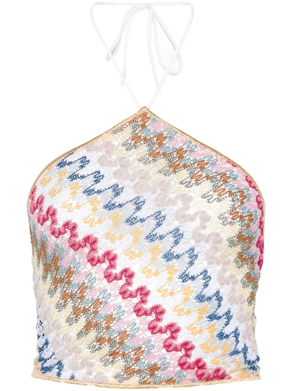 Zigzag-Pattern Tank Top