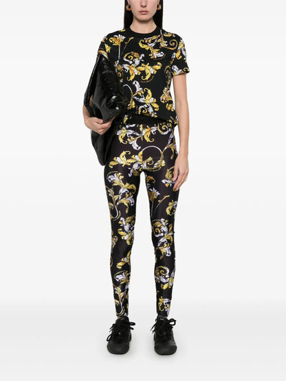 Barocco-Print Leggings