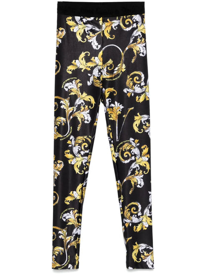 Barocco-Print Leggings