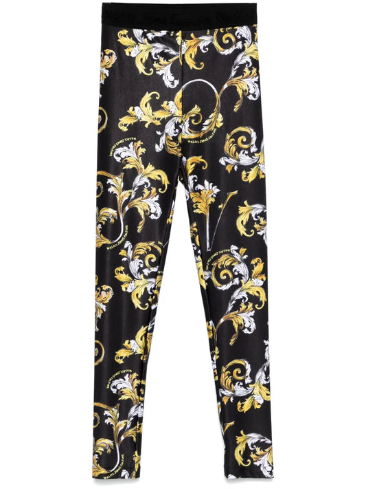 Barocco-Print Leggings
