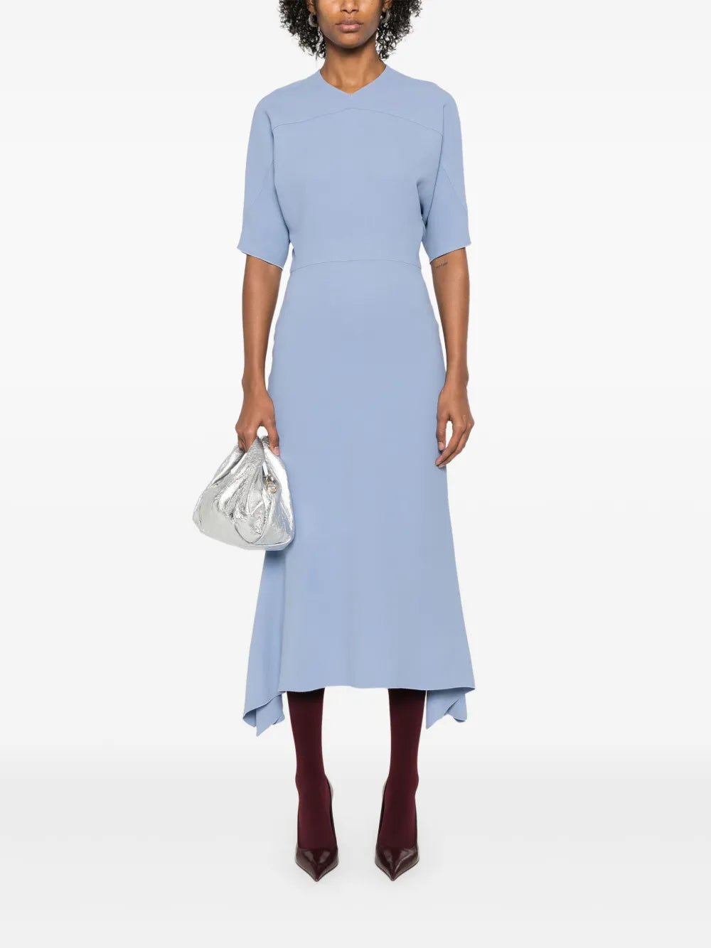 Folded Midi Dress