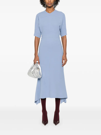Folded Midi Dress