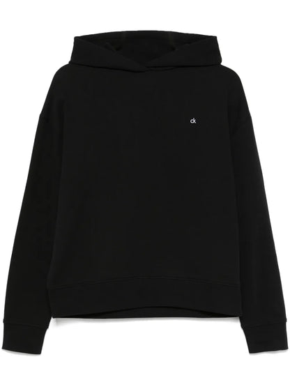 Logo-Embroidered Hoodie