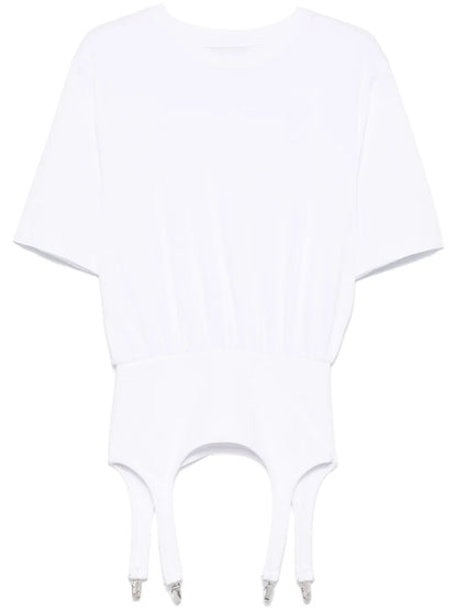 Suspenders-Detailed T-Shirt