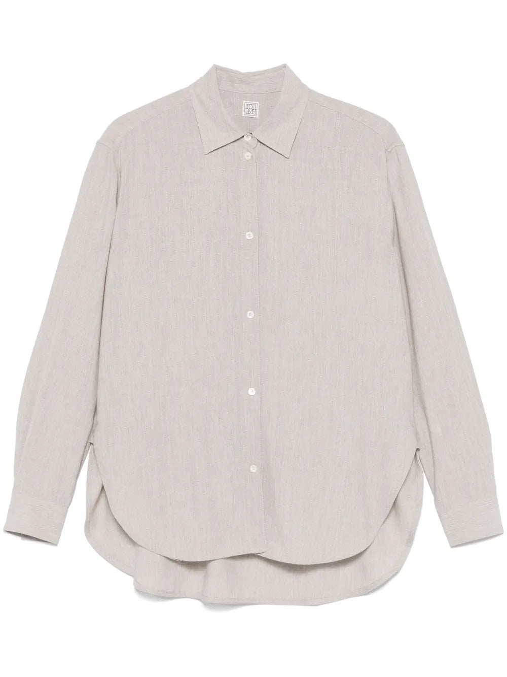 Mélange-Effect Shirt