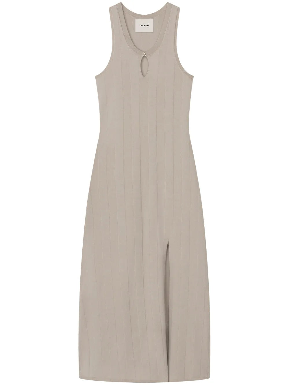 Side-Slit Midi Dress
