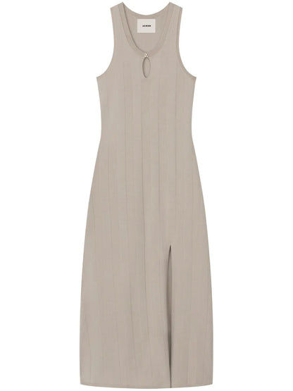 Side-Slit Midi Dress