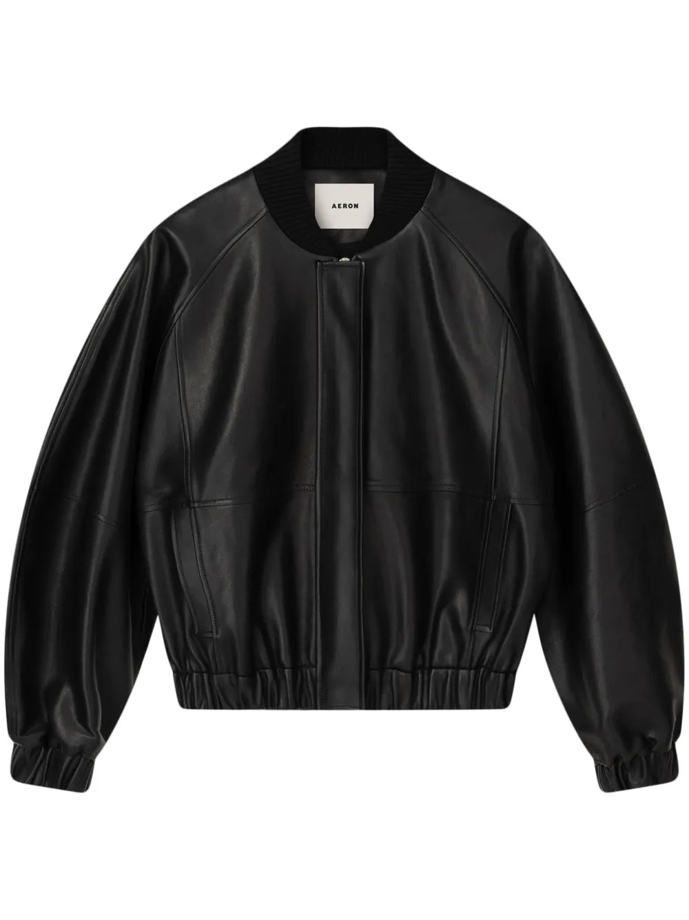 Leather Bomber Jacket