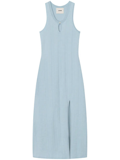 Side-Slit Midi Dress