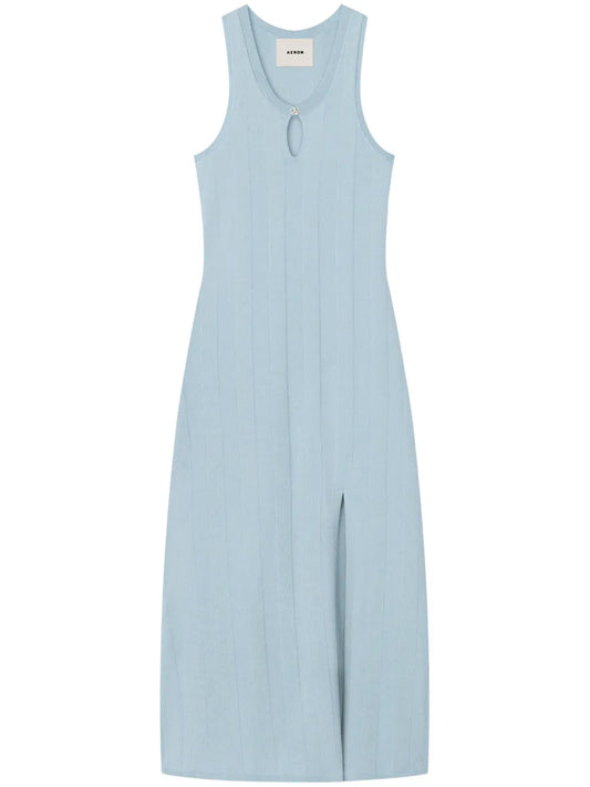 Side-Slit Midi Dress