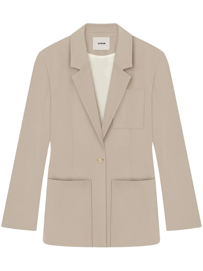Fitted-Waist Blazer