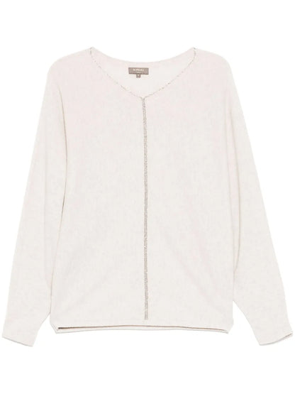 Metal Batwing Sweater
