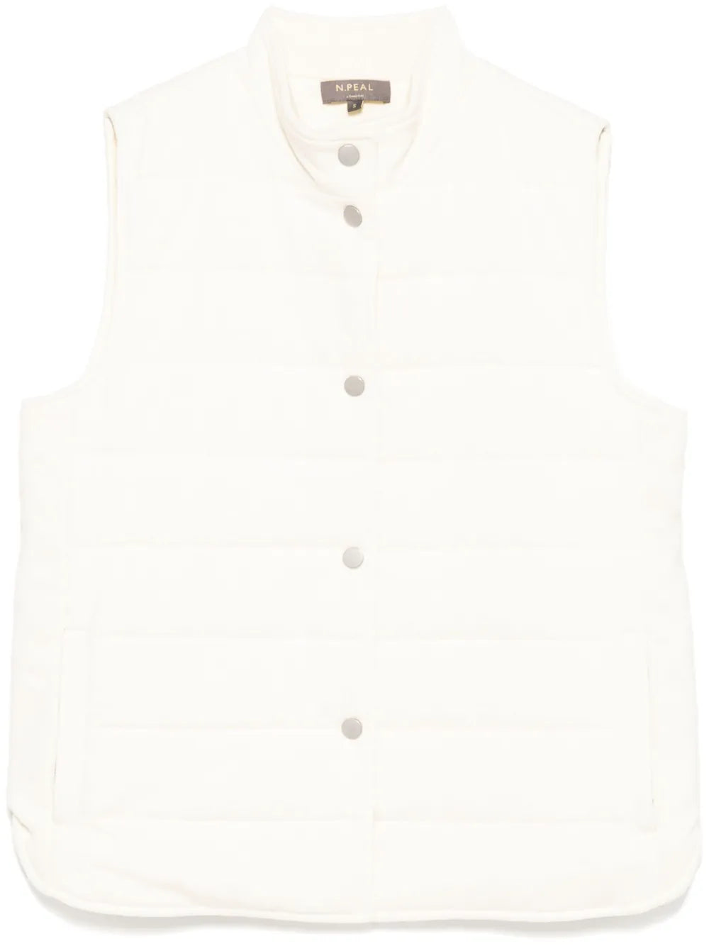Button Through Quilted Gilet