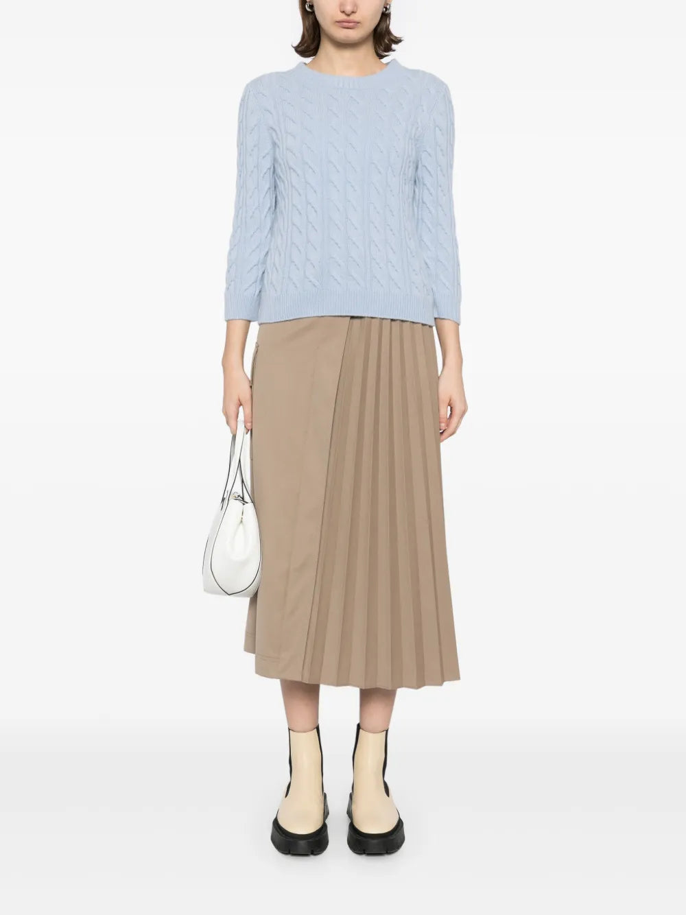 Emilia Cable Round Neck Jumper
