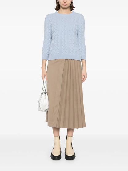 Emilia Cable Round Neck Jumper