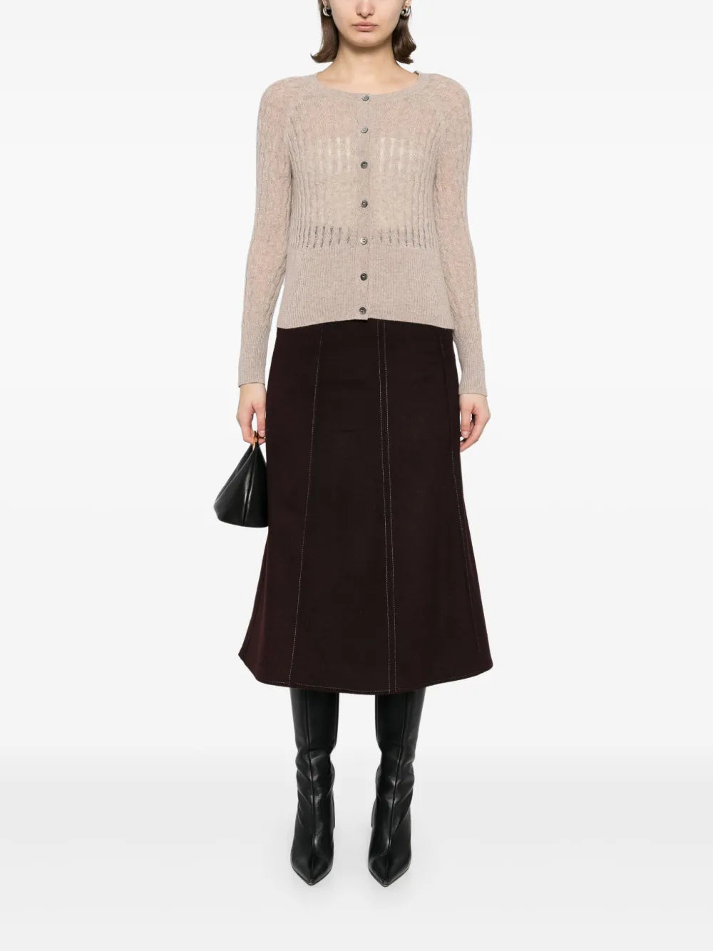 Moving Rib Cardigan