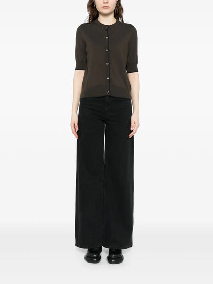 Button Fastening T-Shirt