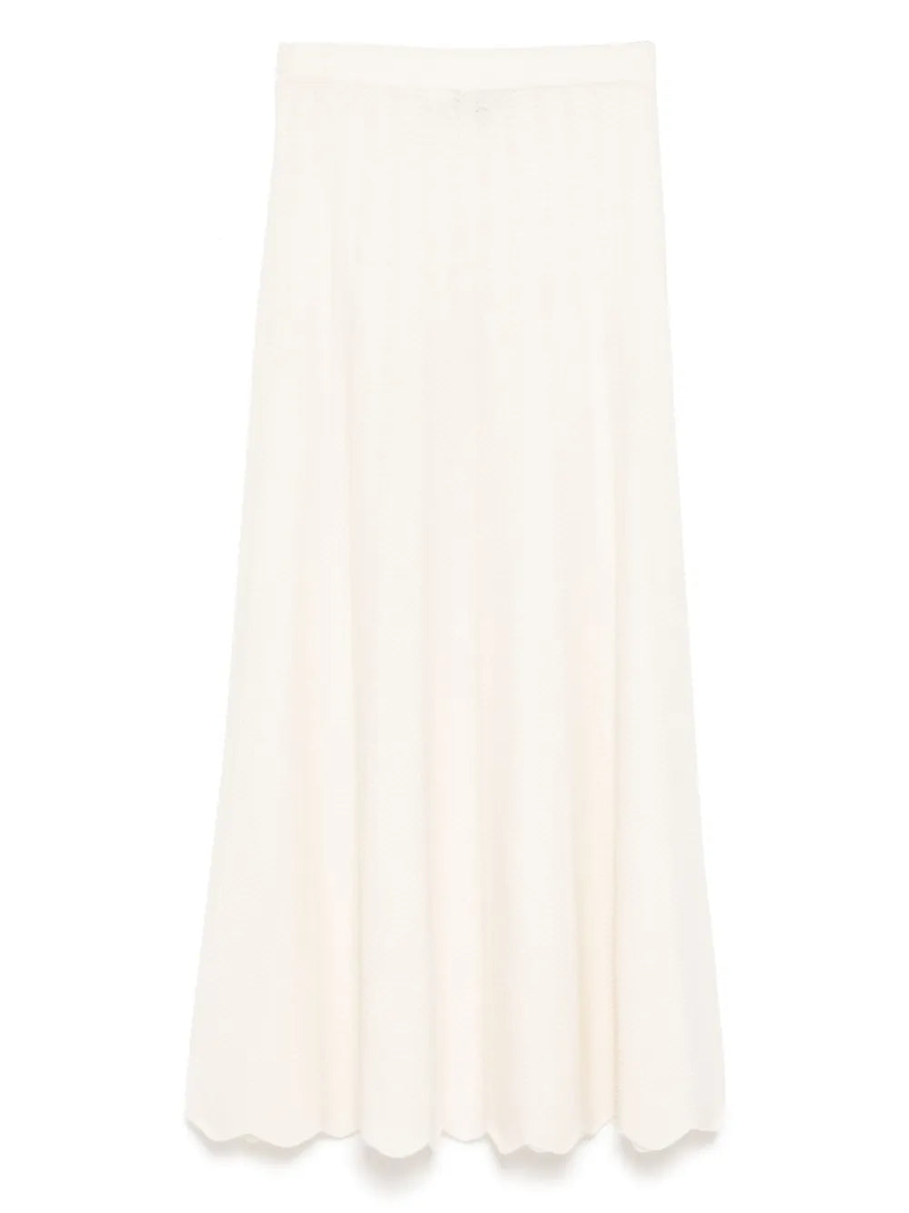 Chevron Stitch Maxi Skirt