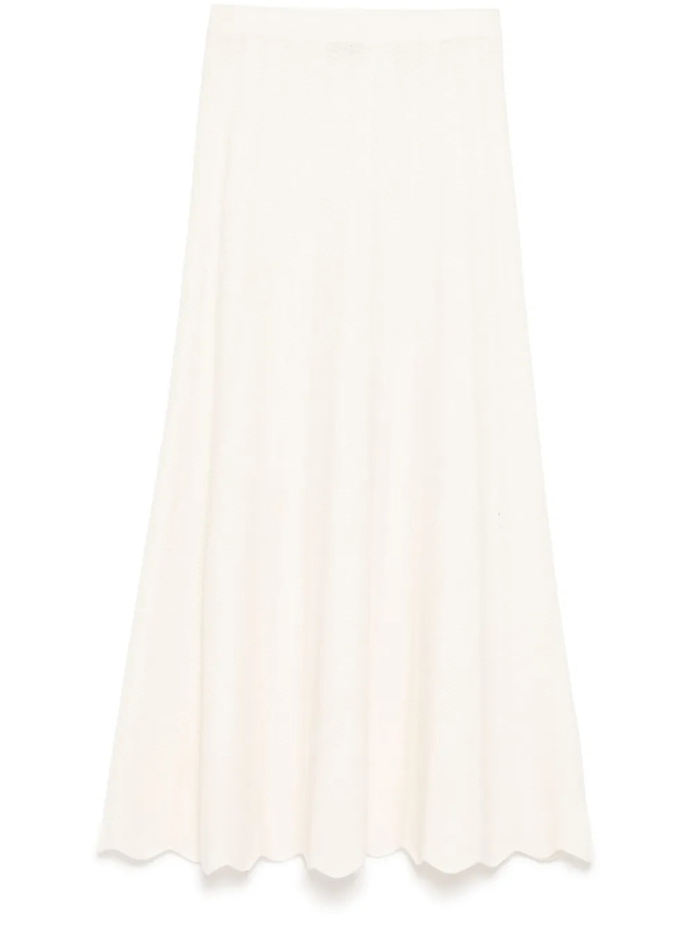 Chevron Stitch Maxi Skirt