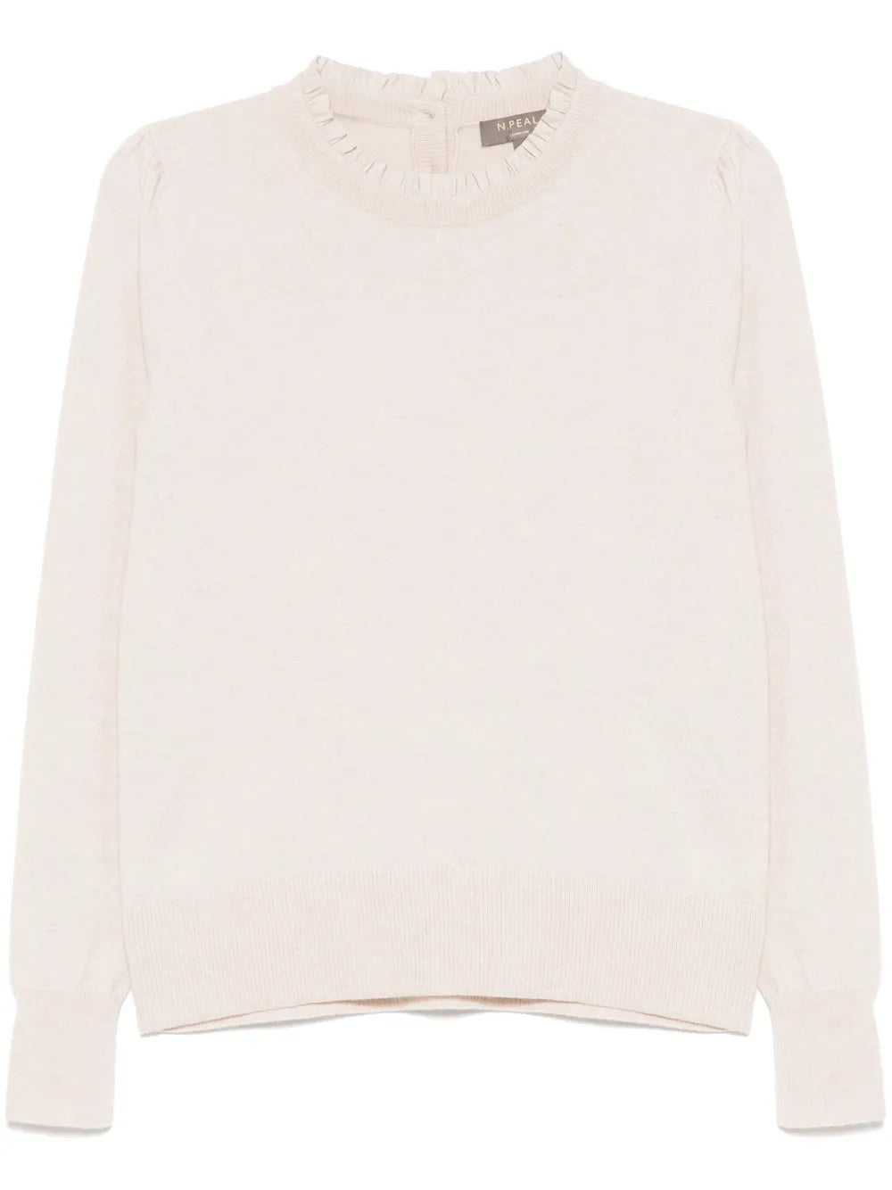 Woven Ruffle Sweater