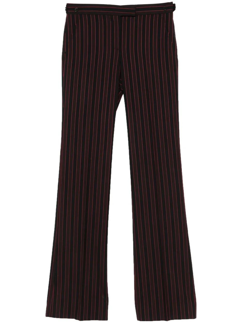 Pinstriped Low-Sise Trousers