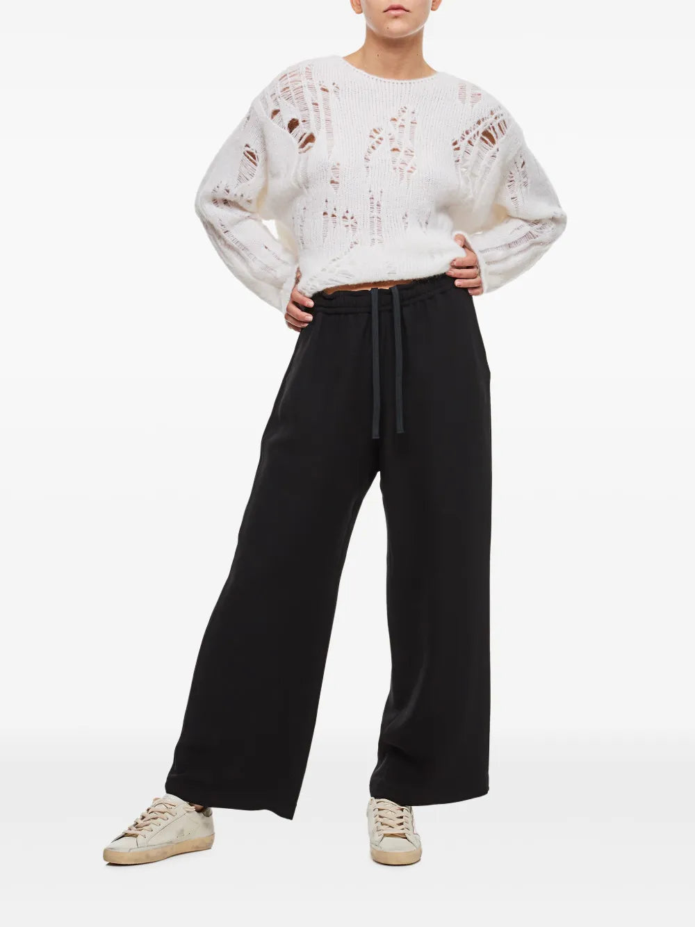 Silk Track Pants
