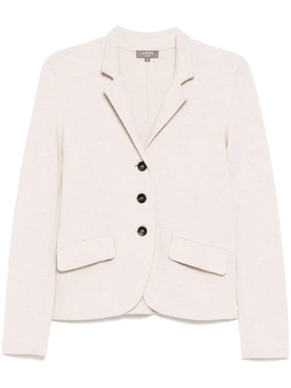 Wool Cashmere Utility Blazer