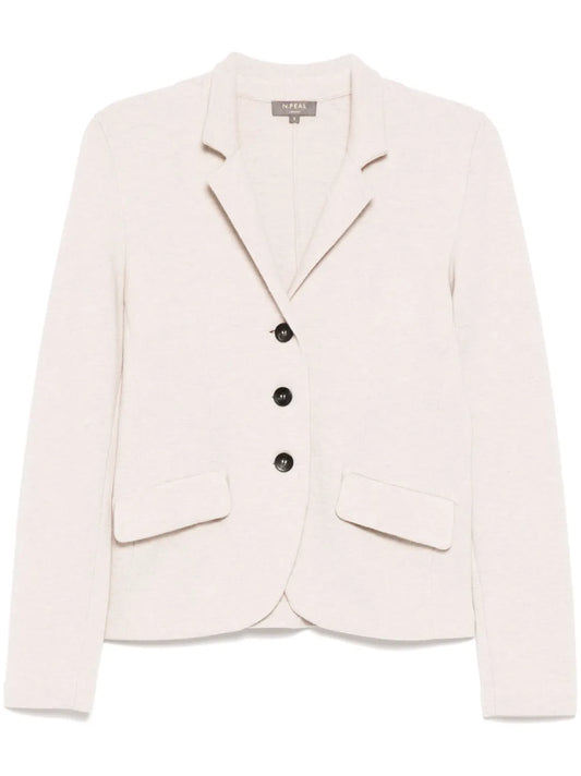 Wool Cashmere Utility Blazer