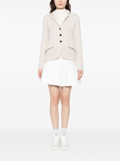 Wool Cashmere Utility Blazer