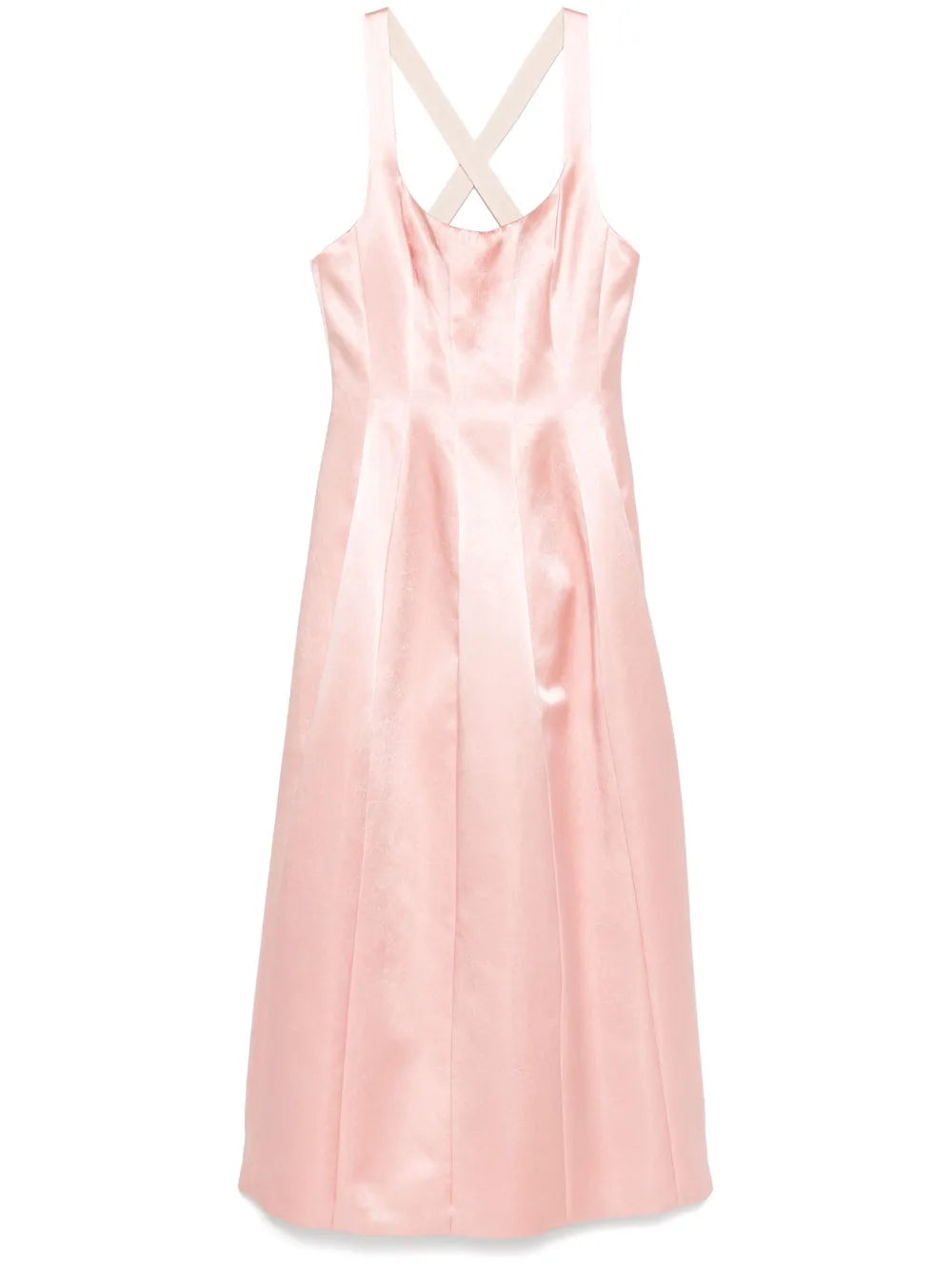 Satin Midi Dress