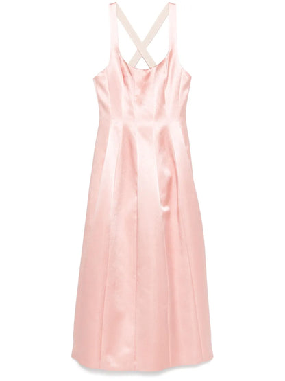 Satin Midi Dress