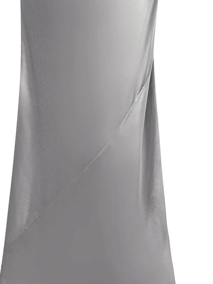 Bow-Detail Bustier Gown