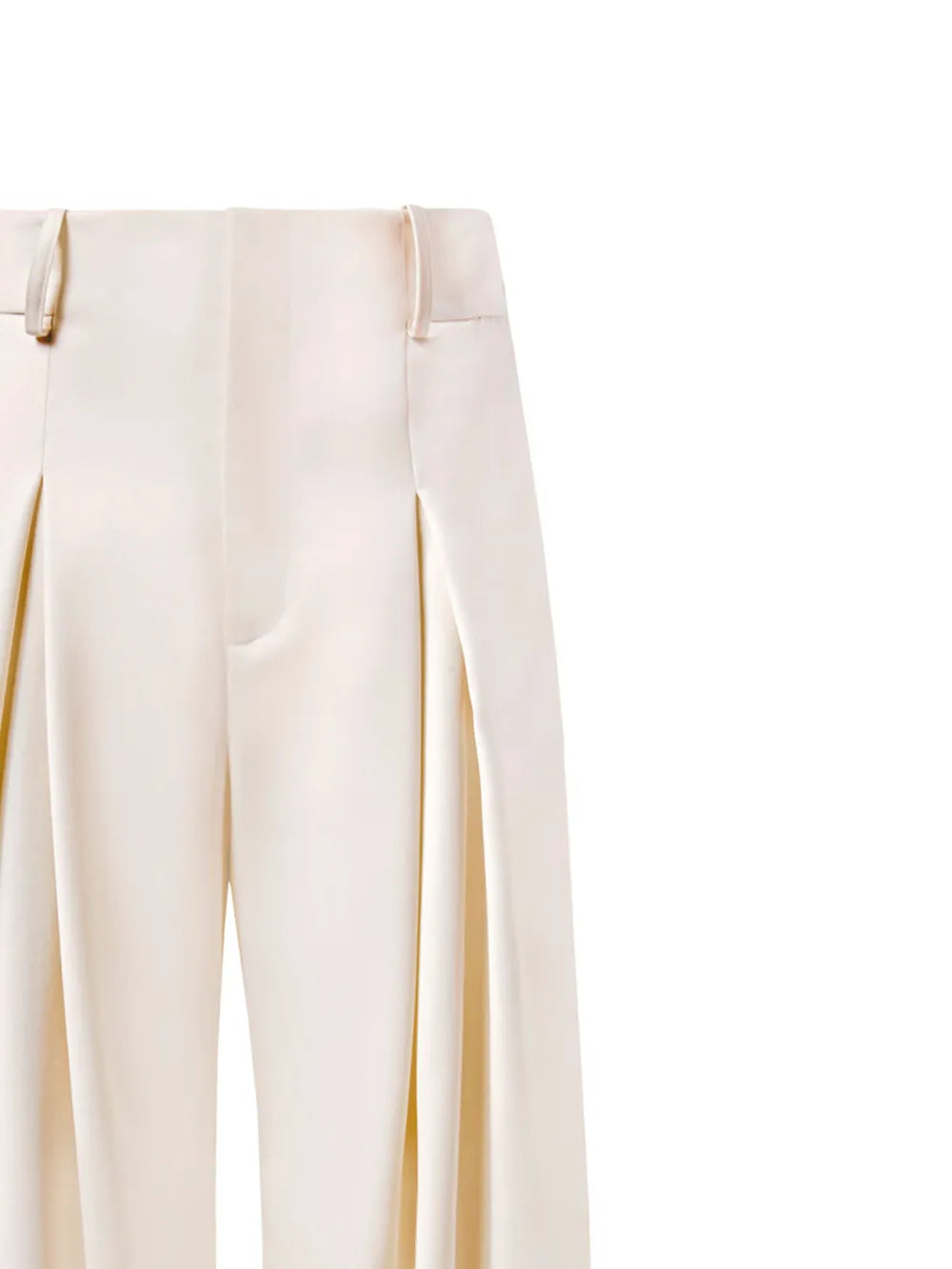 Wool Palazzo Trousers