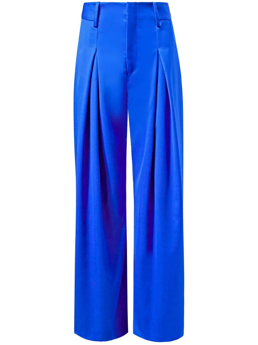 Wool Palazzo Trousers