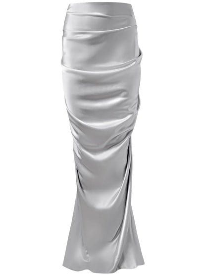 Silk Maxi Skirt