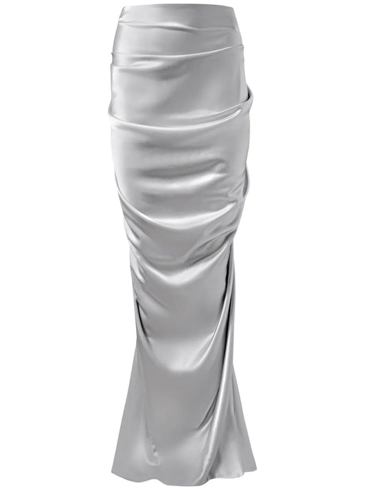 Silk Maxi Skirt