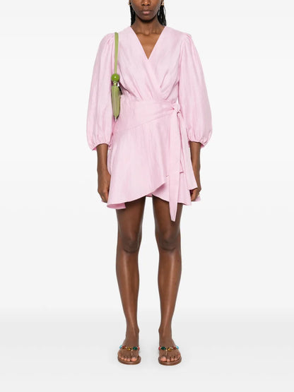 Wrap Mini Dress