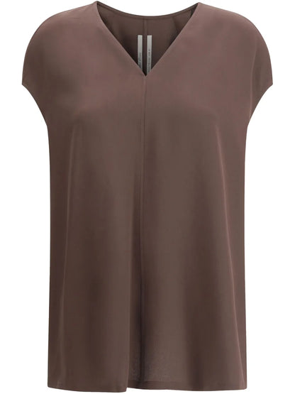 Silk-Blend Top